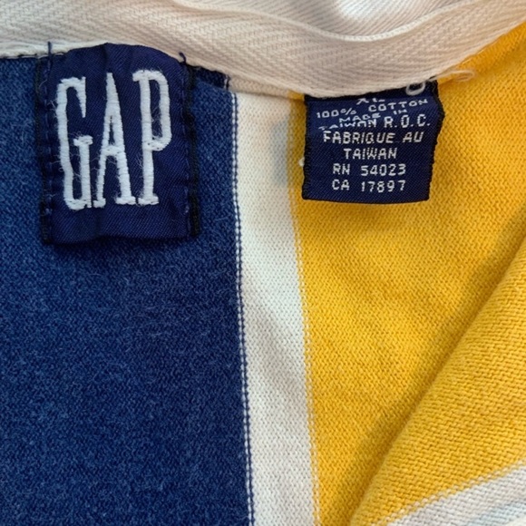 90’s GAP Color Block Rugby Polo Shirt - Picture 10 of 13